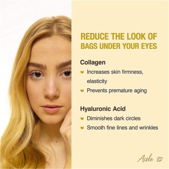 30 Pairs Under Eye Patches - 24K Gold Eye Mask - Under Eye Mask for Dark Circles - Picture 3 of 6